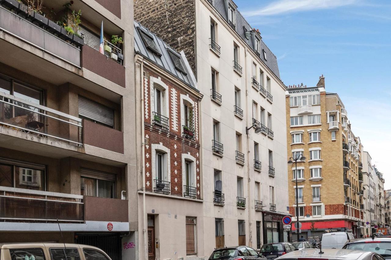 Charming Industrial-Style Studio Just Nearby Montmartre In Paris - Welkeys Daire Dış mekan fotoğraf