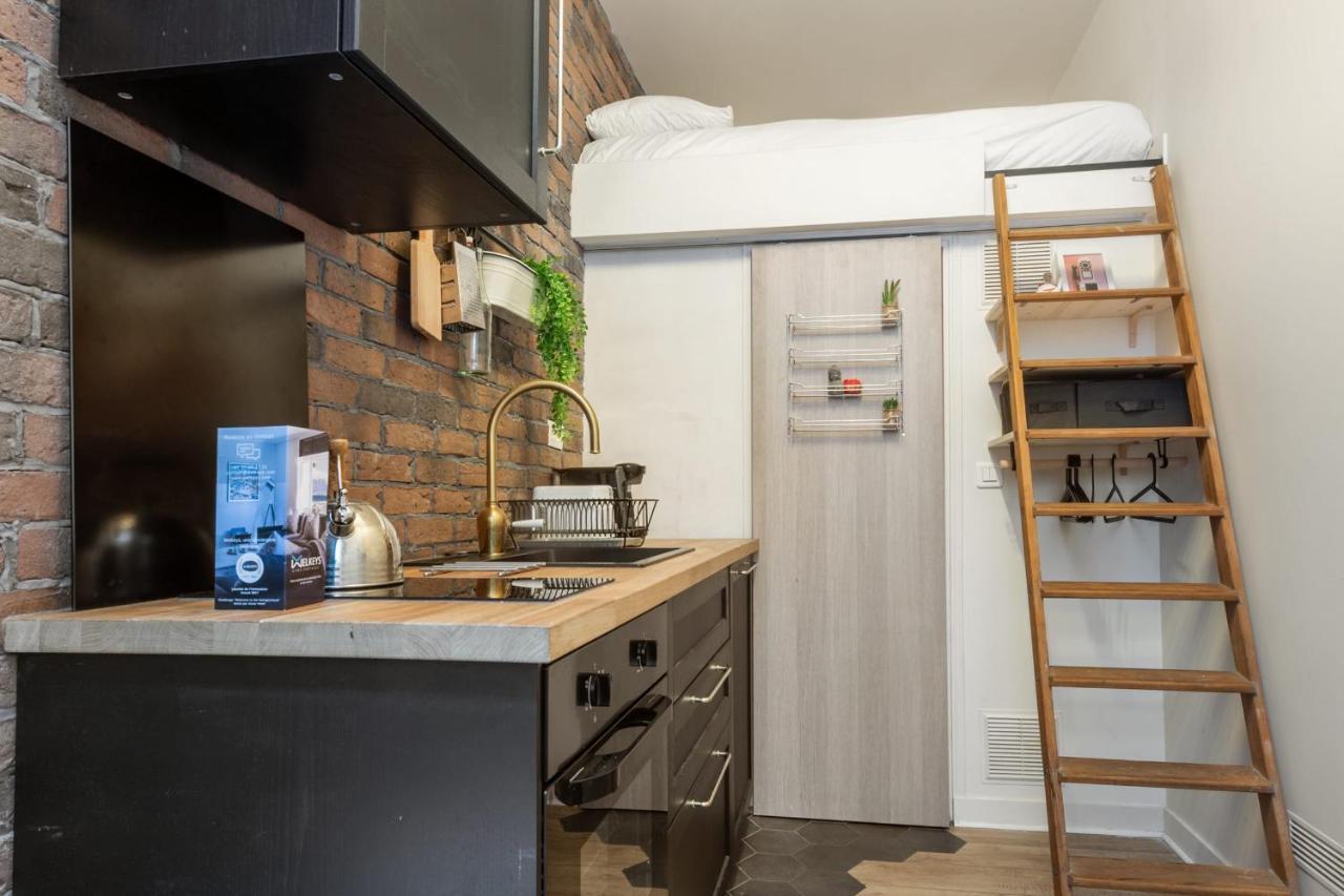 Charming Industrial-Style Studio Just Nearby Montmartre In Paris - Welkeys Daire Dış mekan fotoğraf